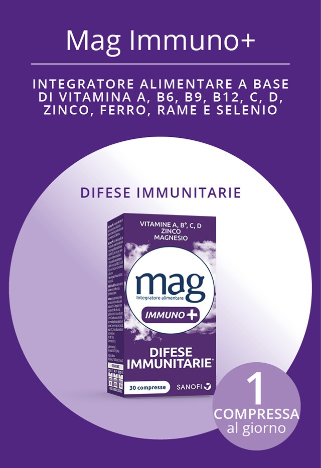 Mag Immuno+: integratore per difese immunitarie